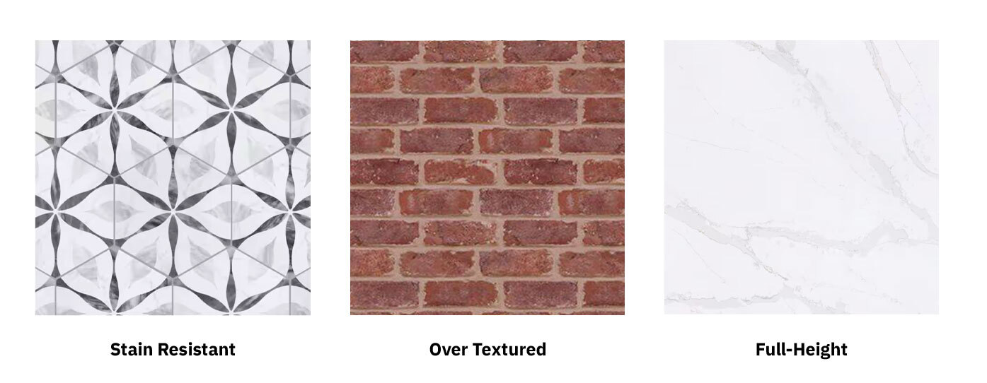 Common kitchen backsplash materials