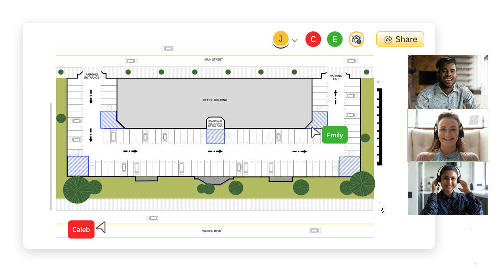 Collaborate on Site Plans