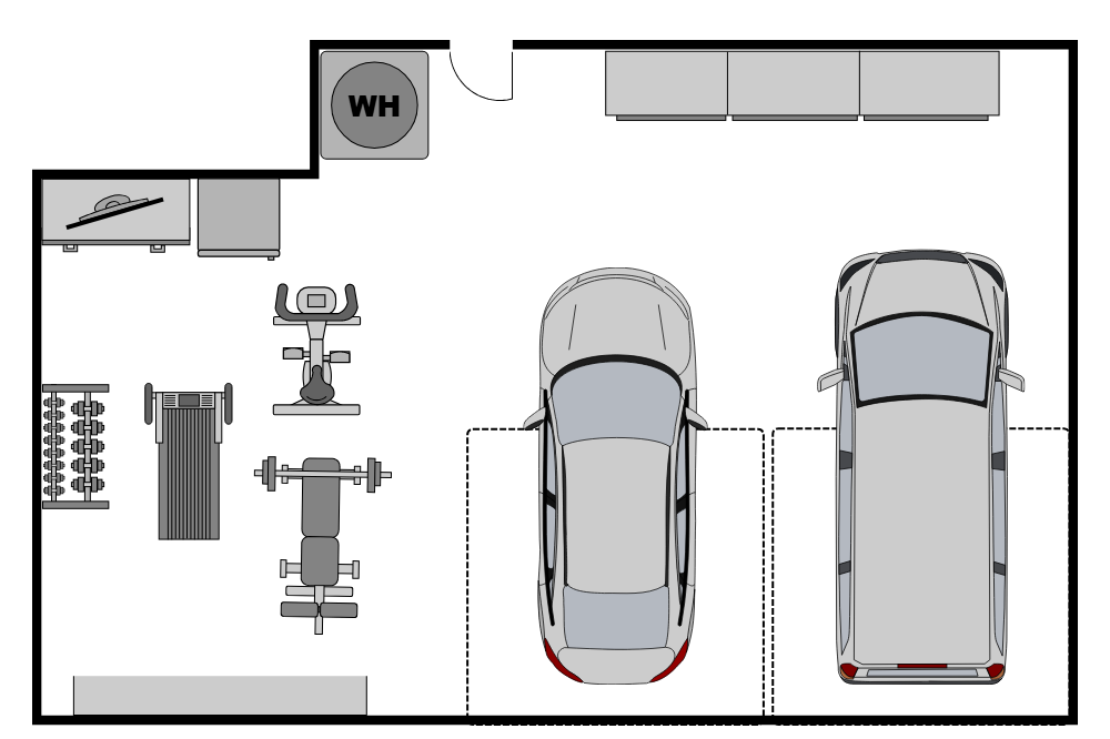 Example Image: Garage Gym Plan