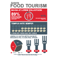 Food and Lifestyle Infographic