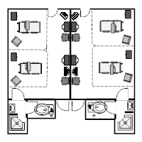 Healthcare Facility Plan - Patient Room