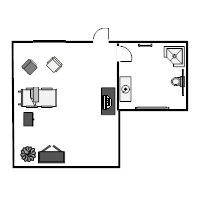 Patient Room Floor Plan