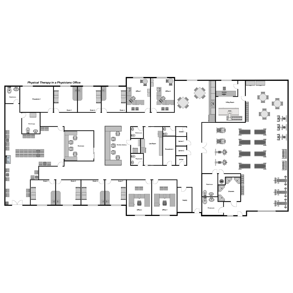 Example Image: Medical Office with Physical Therapy Center