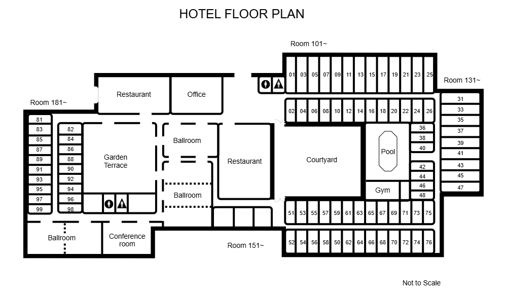 Example Image: Hotel Space Plan