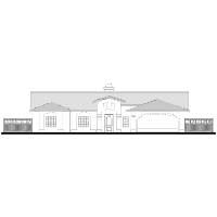 House Exterior in B&W