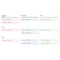 Contemporary Kanban Board