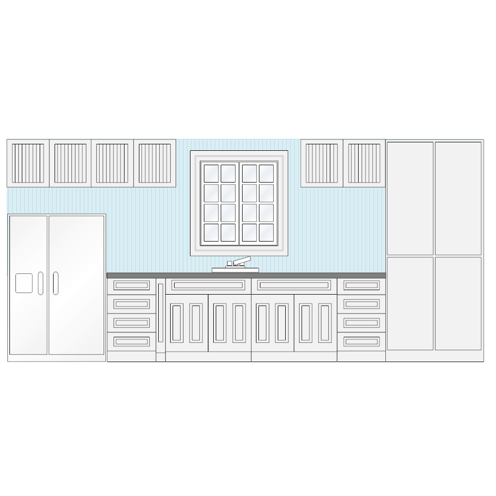 Example Image: Kitchen Elevation - 1