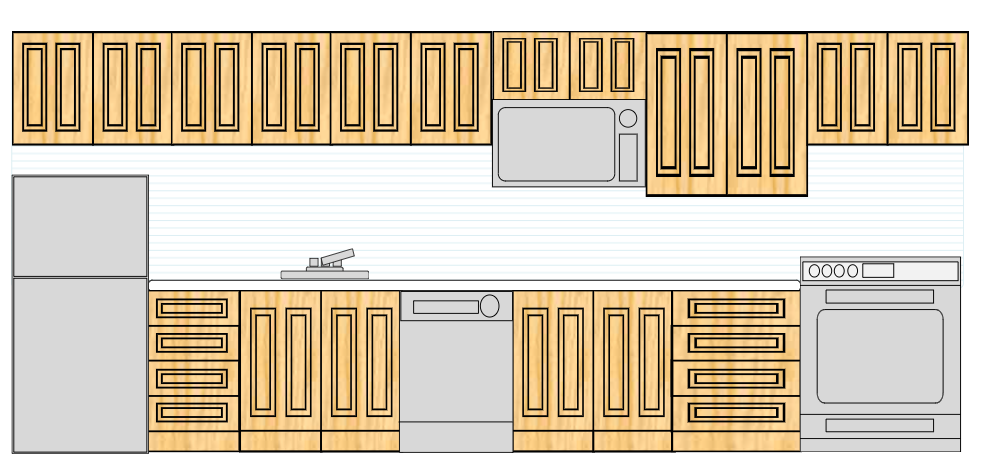 Example Image: Kitchen Elevation - 2