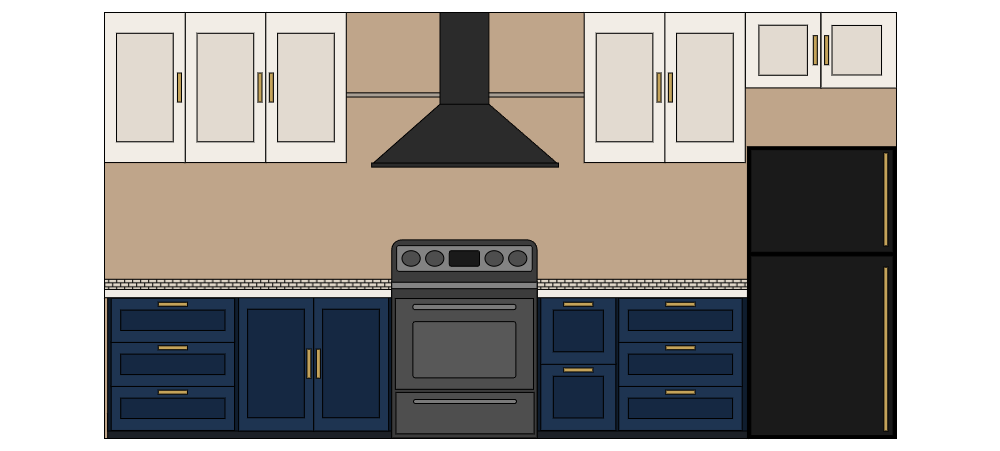 Example Image: Kitchen Elevation Plan