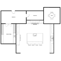 Kitchen Renovation Plan with Butler's Pantry and Mudroom