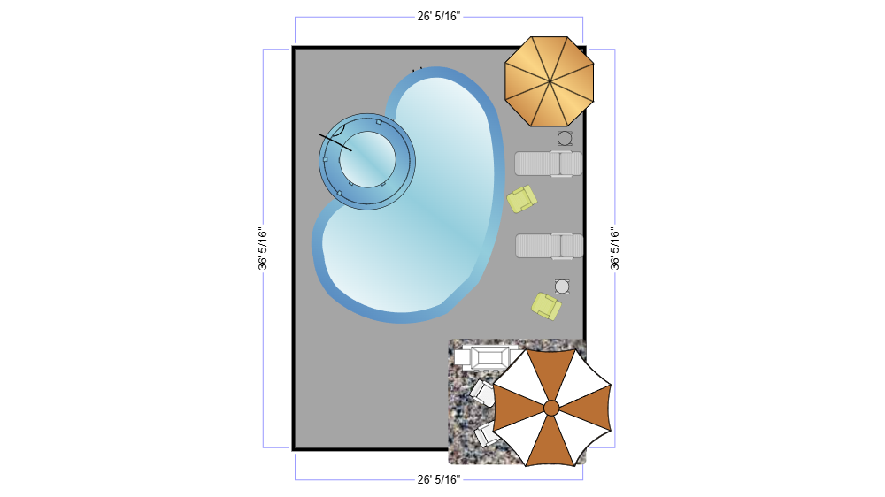 Example Image: Backyard Pool Design