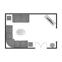 Living & Dining Room Plans