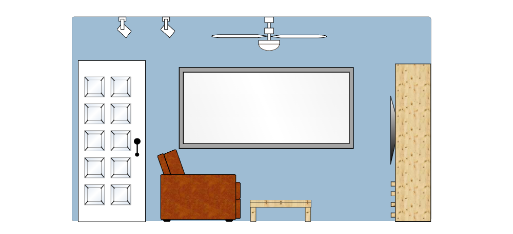 Example Image: Living Room Elevation - 3