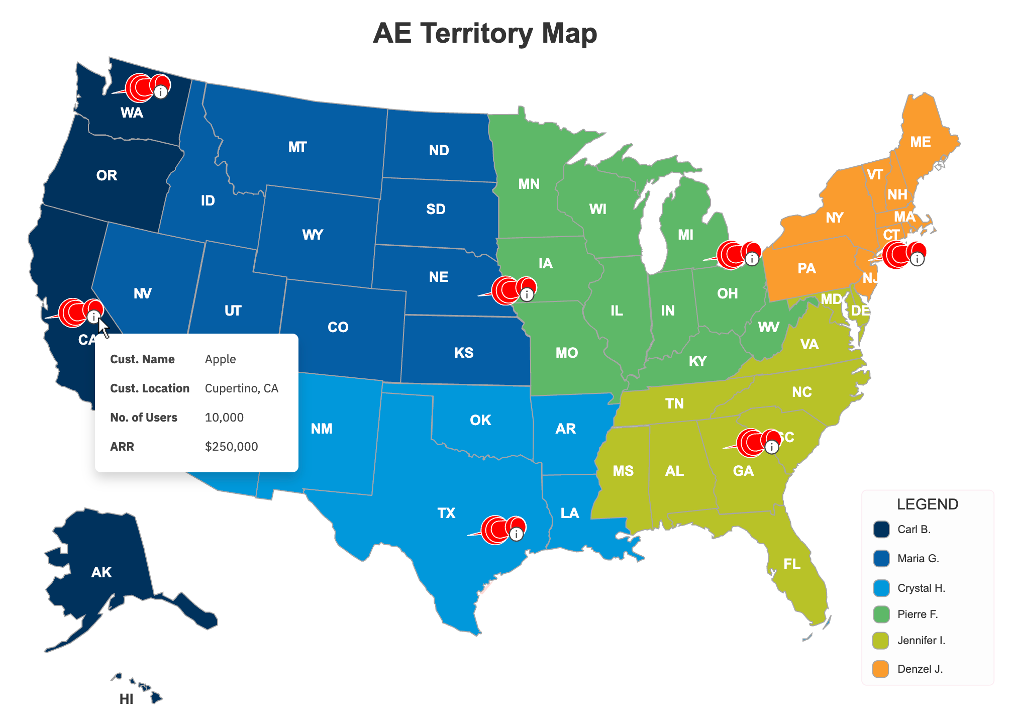 Customize your maps with data