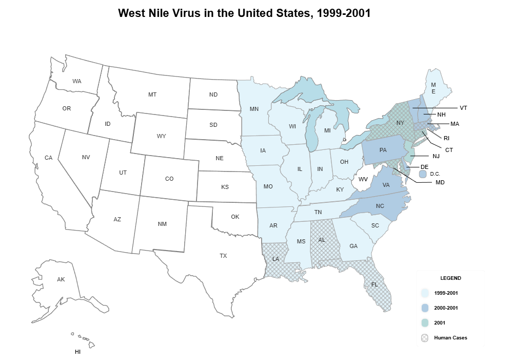 Example Image: CDC USA Map