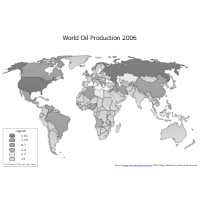 World Oil Production Map