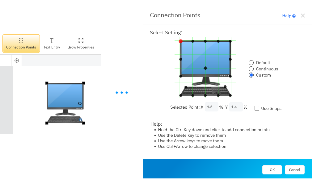 Connection points