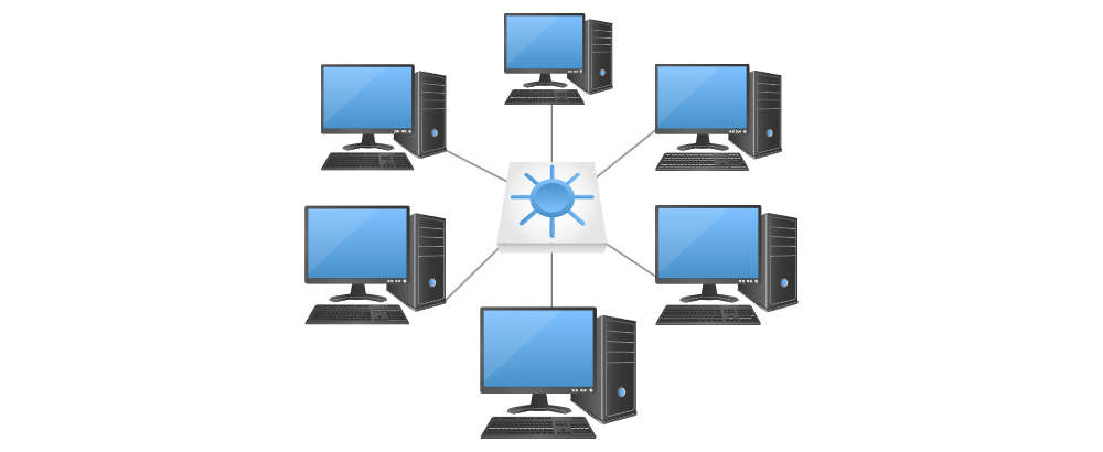 Example Image: Star Network Topology