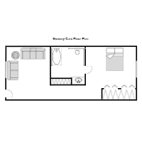 Nursing Home Floor Plan