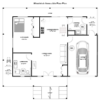 Wheelchair Accessible Floor Plan