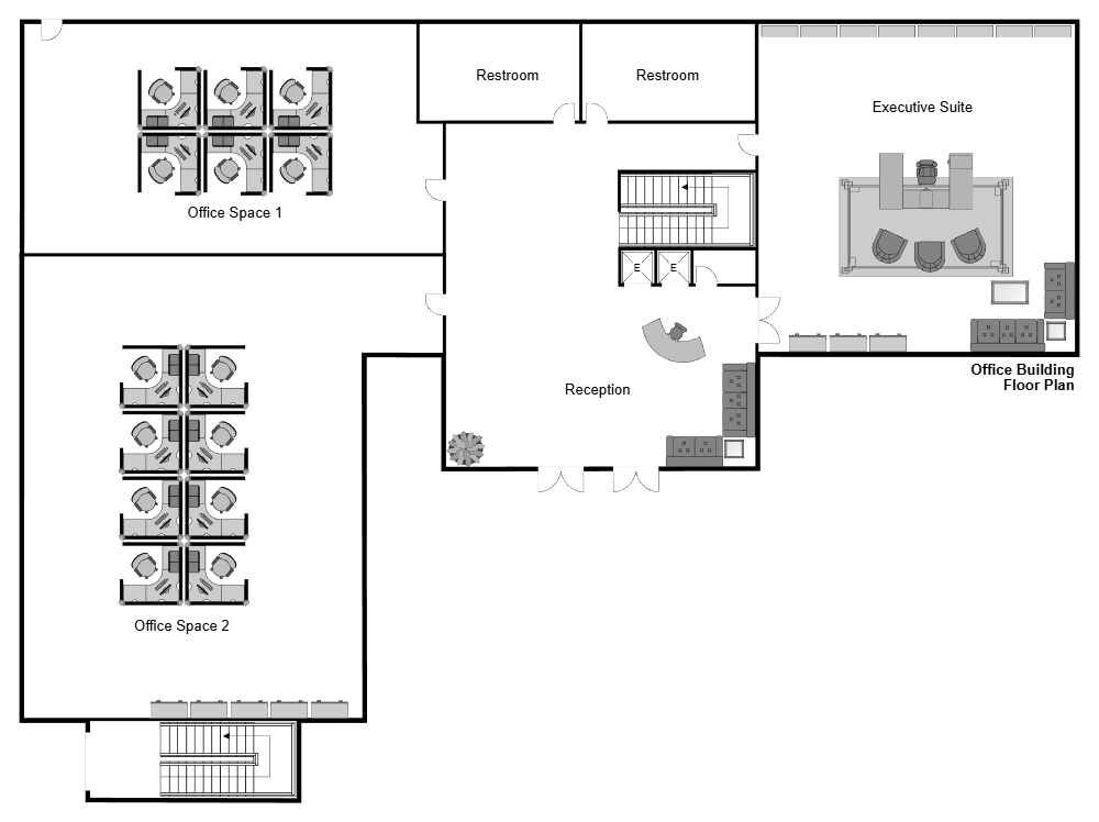 Example Image: Cubicle Layout