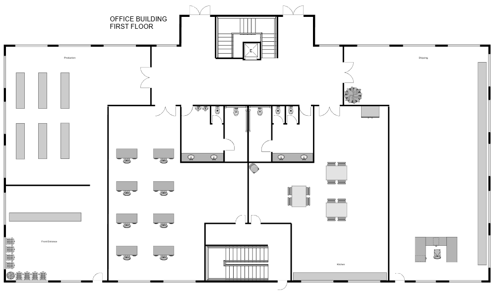 Example Image: Office Building Plan