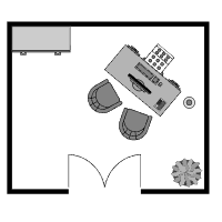 Office Floor Plan 11x13 