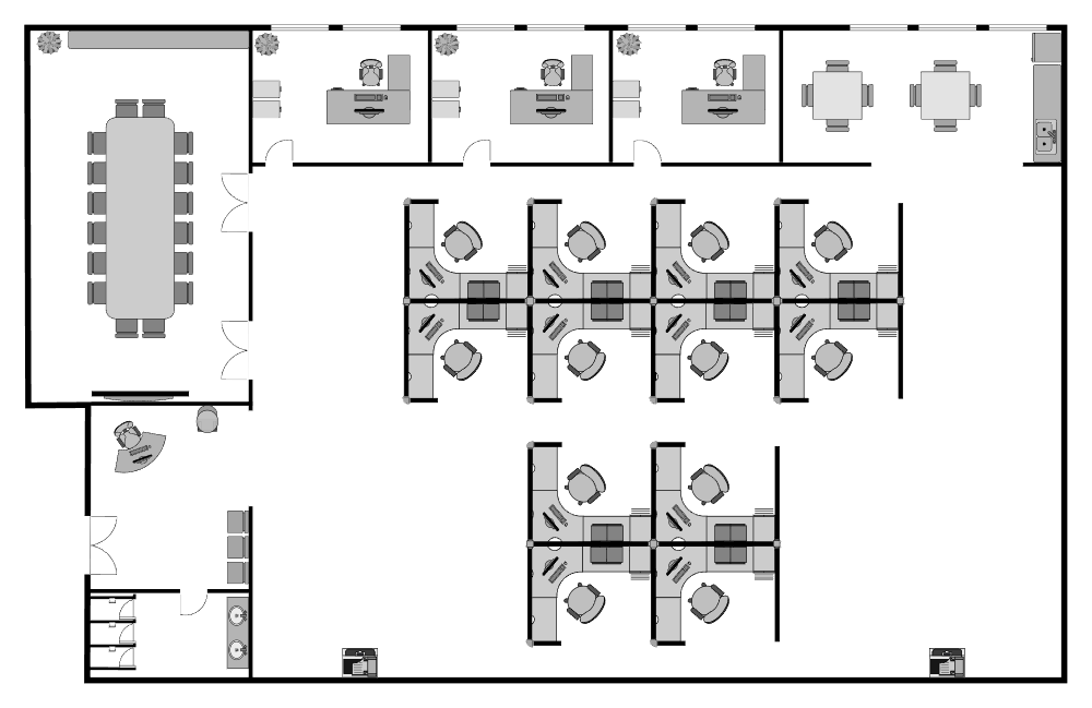 Example Image: Office Layout Plan