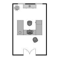 Office Outline 13x20 