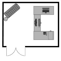 Office Plan 14x11 