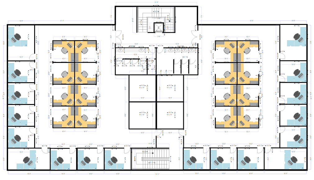 office floor plan