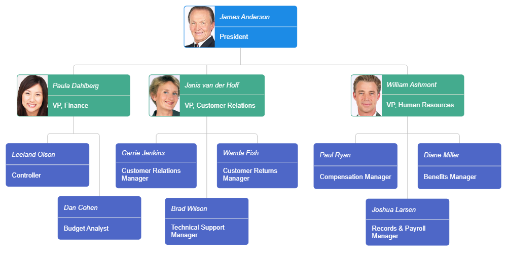 Example Image: Org Chart Example