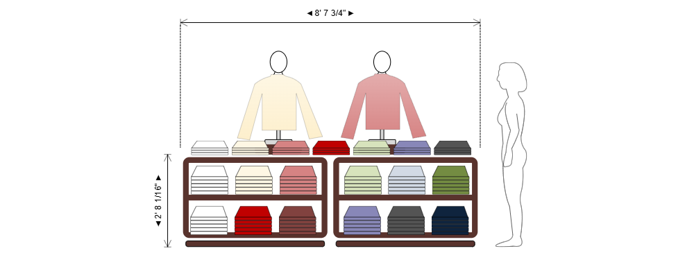 Example Image: Clothing Store Display