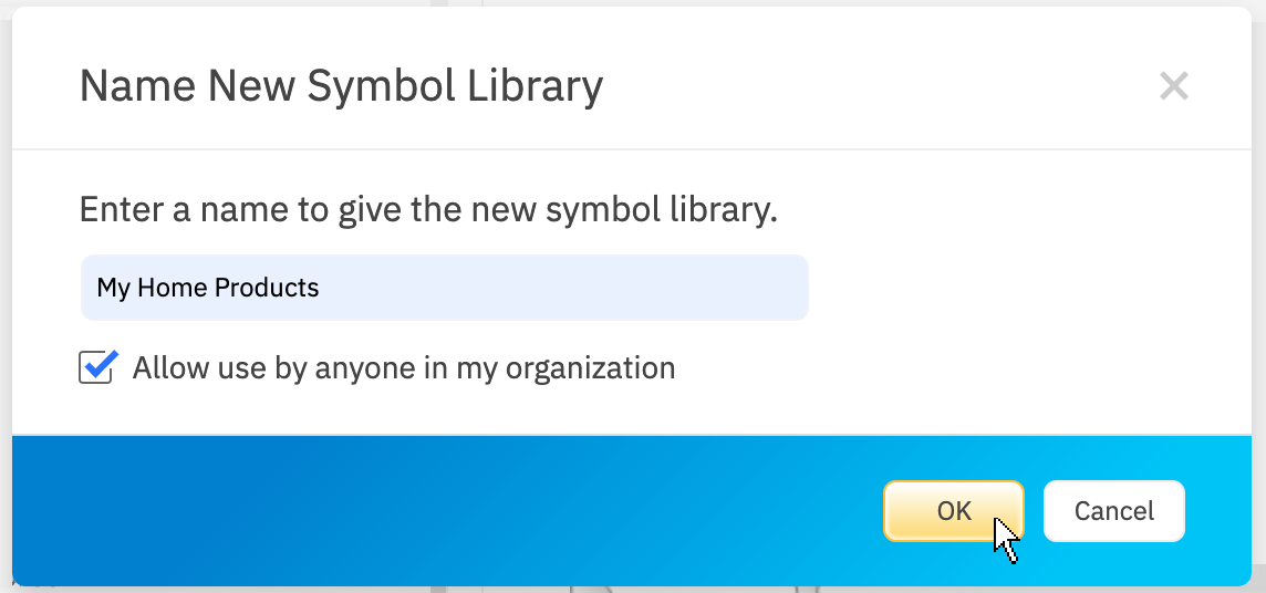 Naming your custom library