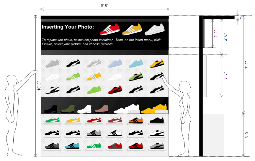 Planogram example