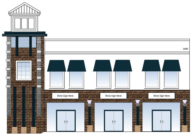 Store layout example