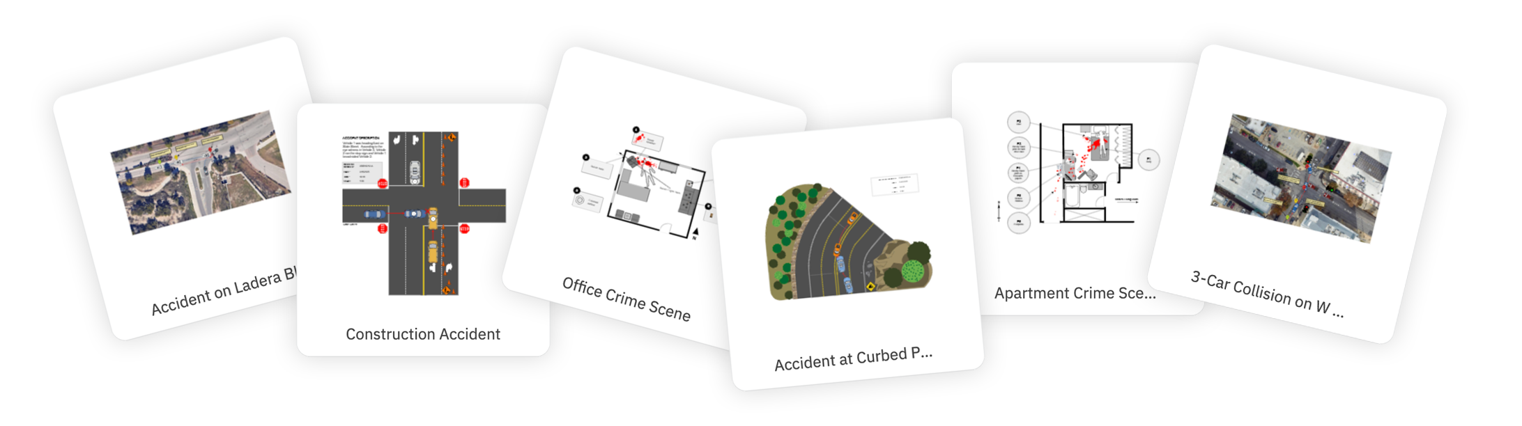 Police and fire department diagram types