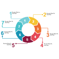 Puzzles 10 (7 Arrows Circle)