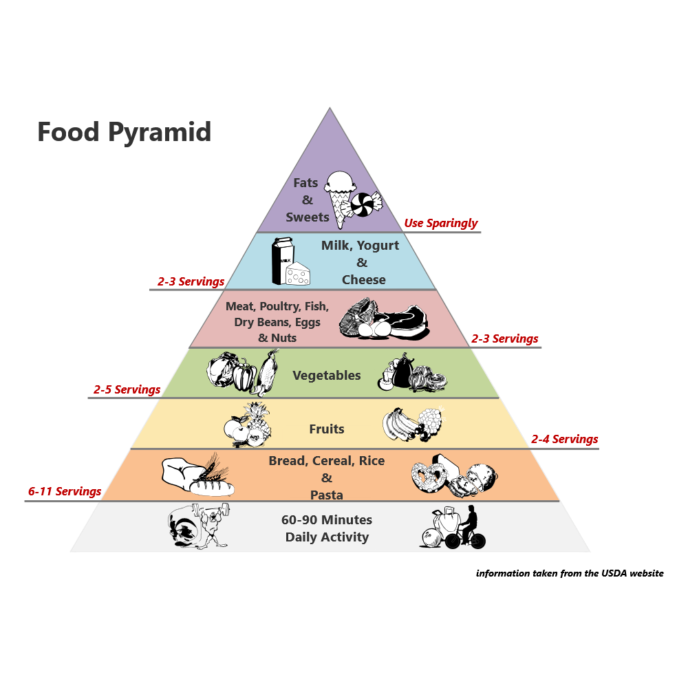 Example Image: Food Pyramid
