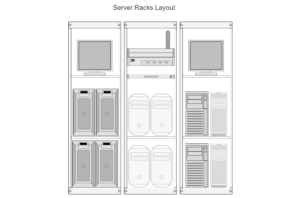 Example Image: Server Rack Layout