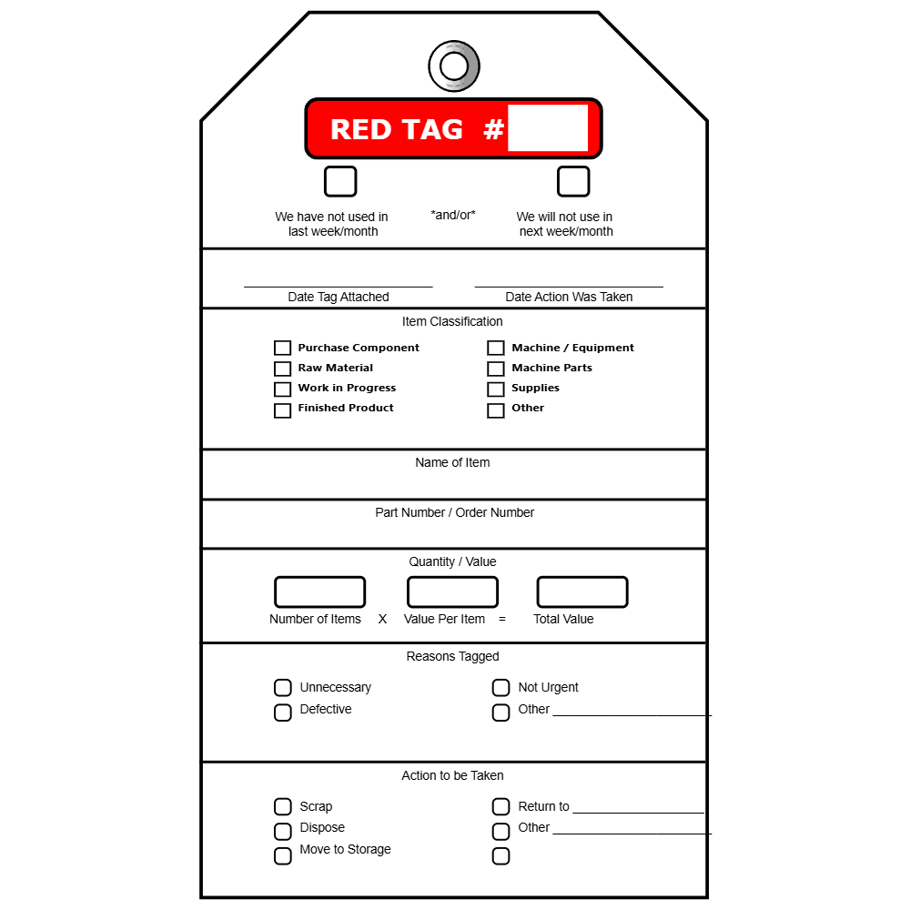 Example Image: Red Tag