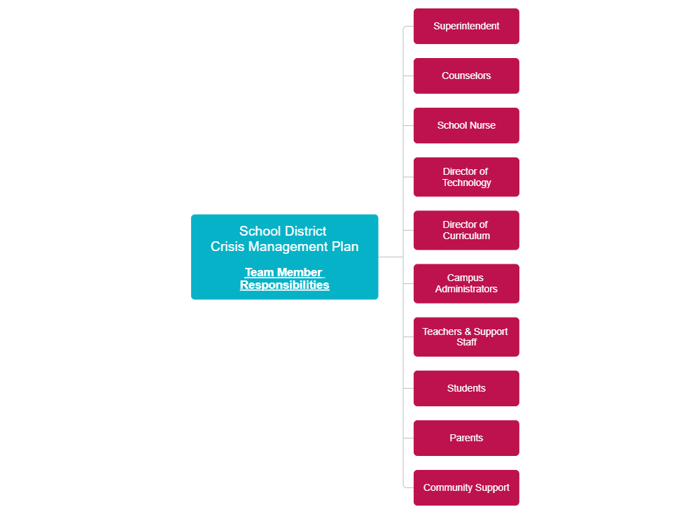 Example Image: School District - Responsibility Assignment