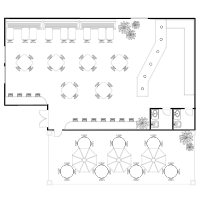 Coffee Shop Floor Plan