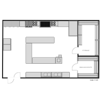 Restaurant Kitchen Floor Plan