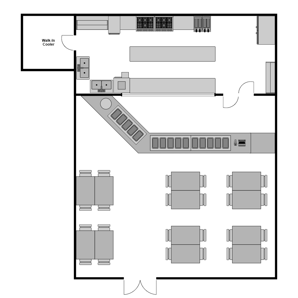 Example Image: Restaurant Kitchen