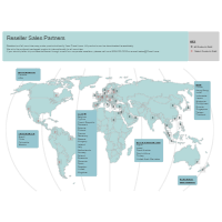 Reseller Sales Map