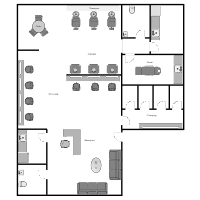 Salon Floor Plan