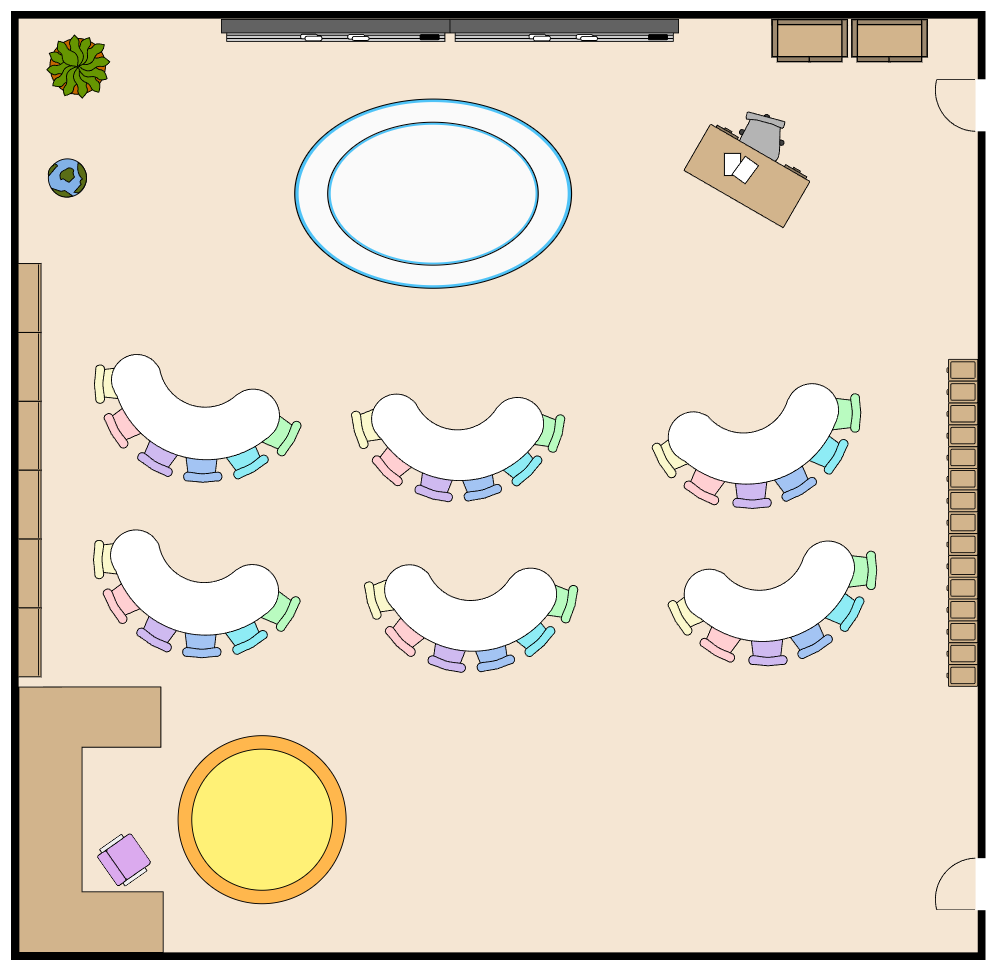 Example Image: Kindergarten Classroom