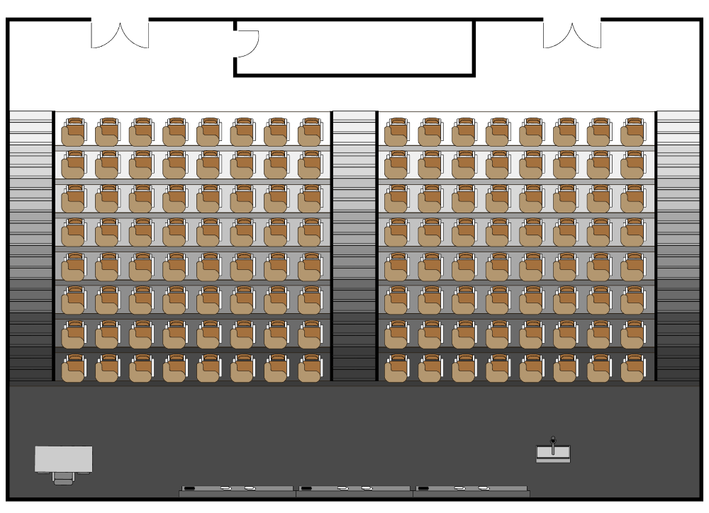 Example Image: Lecture Hall Layout