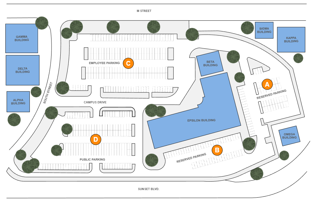 Example Image: Campus Site Plan